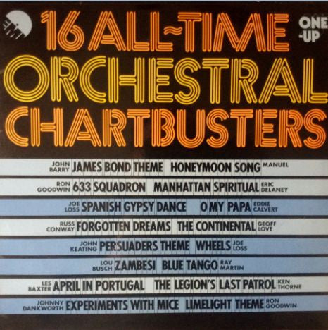 Various : 16 All-Time Orchestral Chartbusters (LP, Comp)