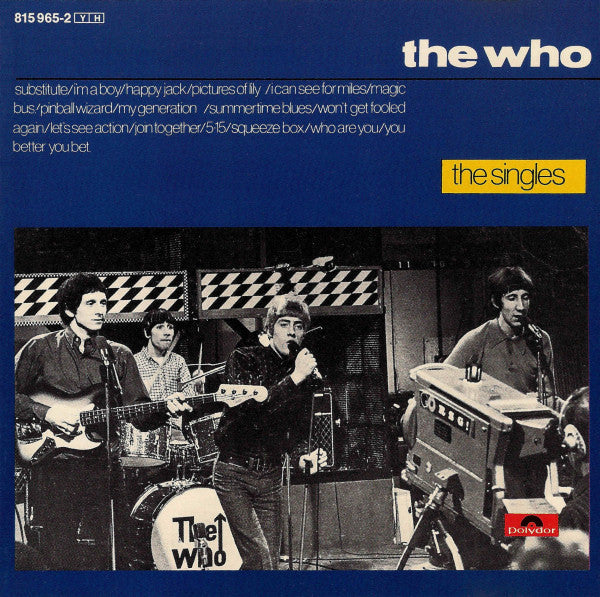 The Who : The Singles (CD, Comp, Mono, RE)