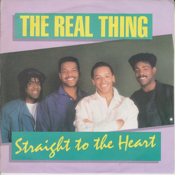 The Real Thing : Straight To The Heart (7", Single)