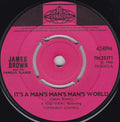 James Brown & The Famous Flames : It's A Man's Man's Man's World (7", Single, 4-p)