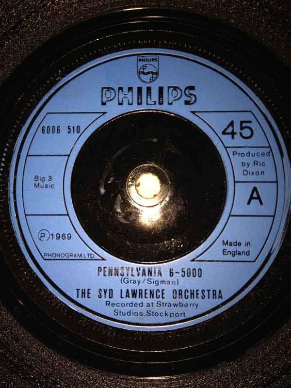 Syd Lawrence And His Orchestra : Pennsylvania 6-5000 (7", Single)