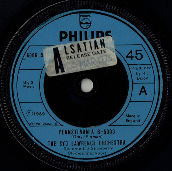 Syd Lawrence And His Orchestra : Pennsylvania 6-5000 (7", Single)