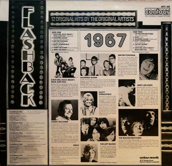 Various : Flashback 1967 (LP, Album, Comp)