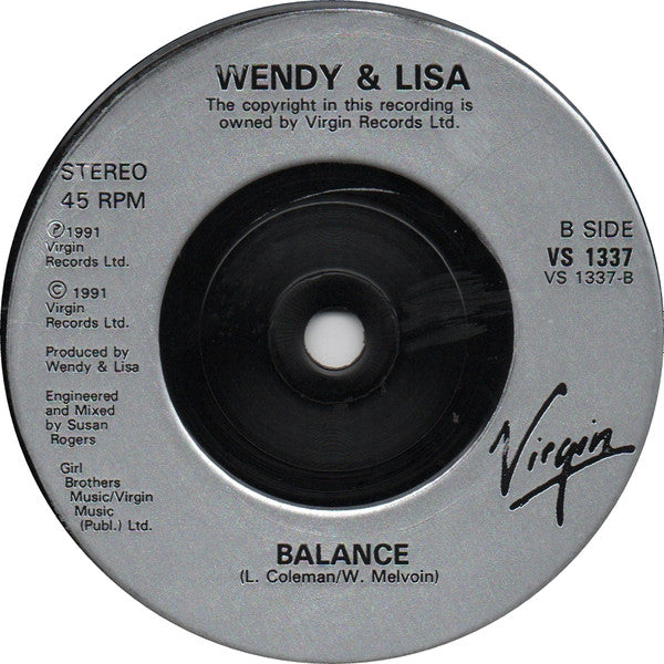 Wendy & Lisa : Don't Try To Tell Me (7", Single)
