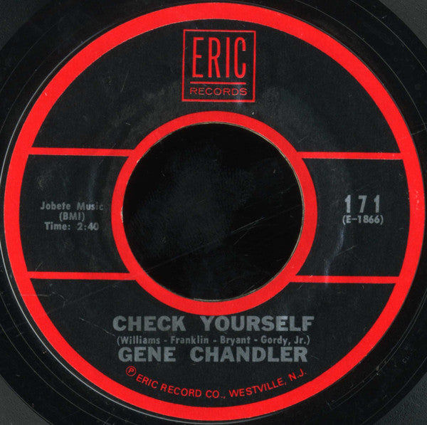 Gene Chandler : Duke Of Earl / Check Yourself (7", RE, Styrene)