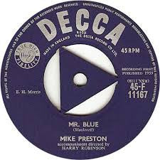 Mike Preston : Mr. Blue (7", Tri)