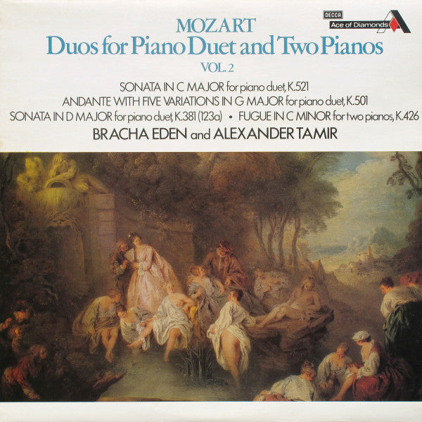 Wolfgang Amadeus Mozart, Eden And Tamir : Duos For Piano Duet And Two Pianos Vol. 2 (LP, Album)