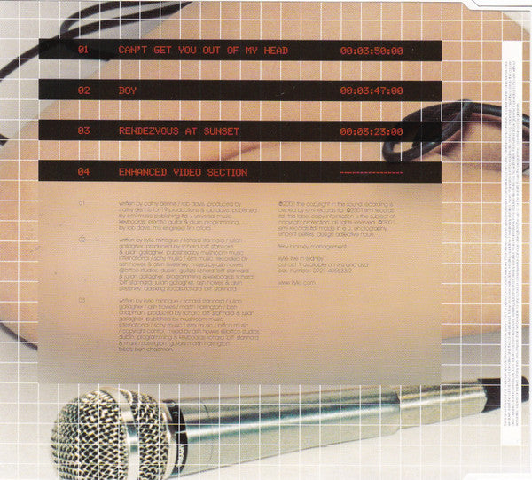 Kylie* : Can't Get You Out Of My Head (CD, Single, Enh, CD1)