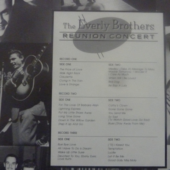 Everly Brothers : Reunion Concert (3xLP, Album + Box)