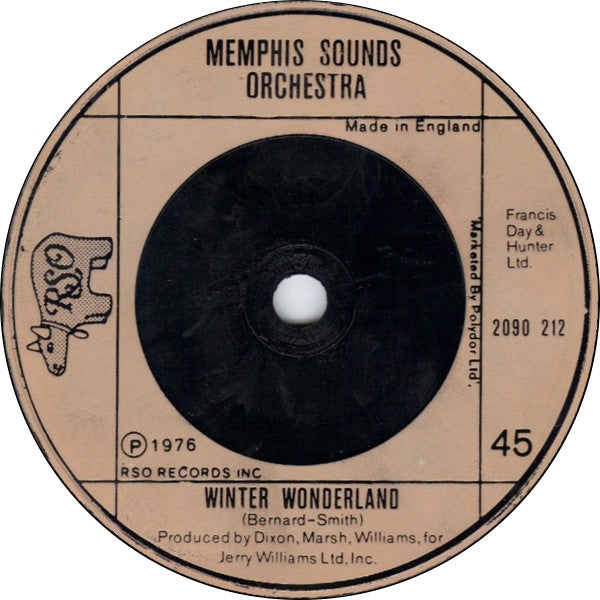 Memphis Sounds Orchestra : Sleigh Ride (7", Single)