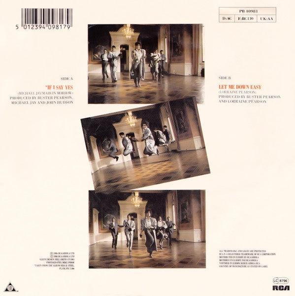 Five Star : If I Say Yes (7", Single)