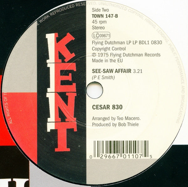 Gil Scott-Heron / Cesar 830 : Lady Day And John Coltrane / See-Saw Affair (7")