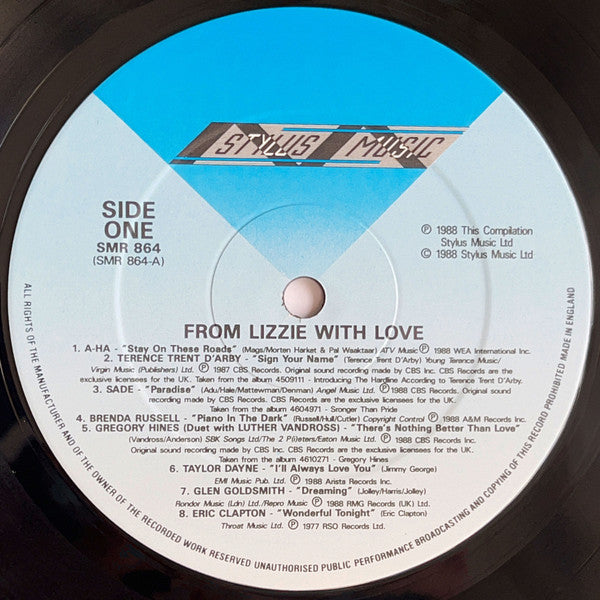 Various : From Lizzie With Love (LP, Comp)