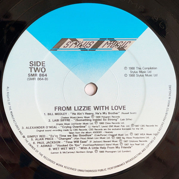 Various : From Lizzie With Love (LP, Comp)