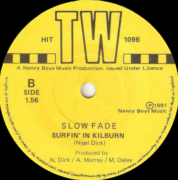 Slow Fade : Running Away (Never Looking Back) (7", Single)