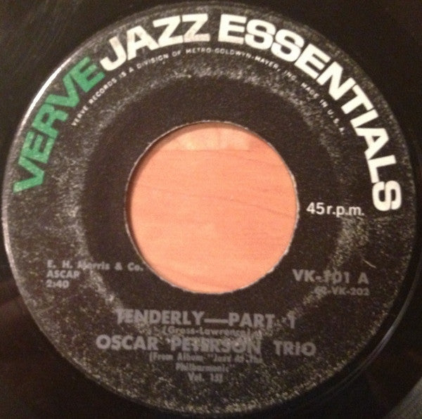 The Oscar Peterson Trio : Tenderly (7", Single)
