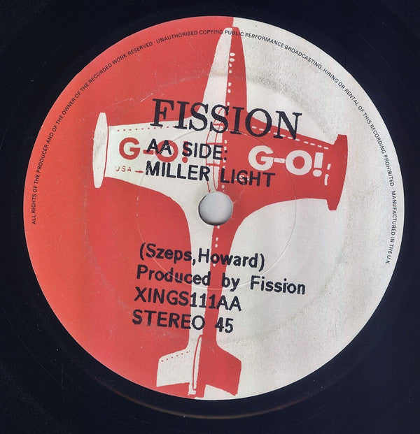 Fission (2) : Private Dicks / Miller Light (7")
