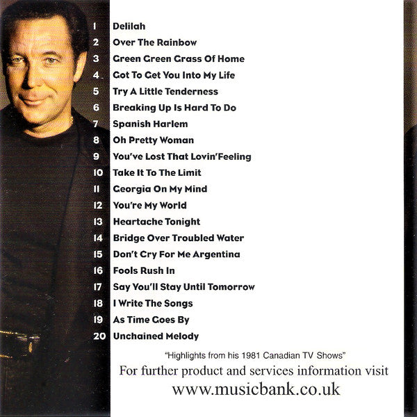 Tom Jones : The Best Of Tom Jones - Volume 1 (CD, Comp)
