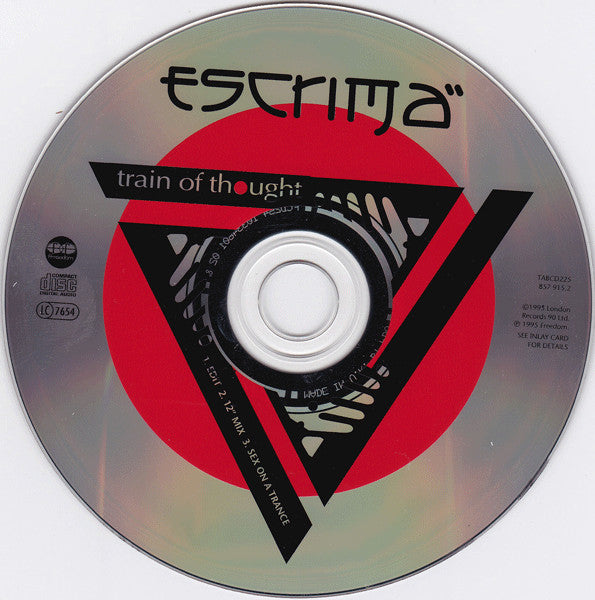 Escrima : Train Of Thought (CD, Single)