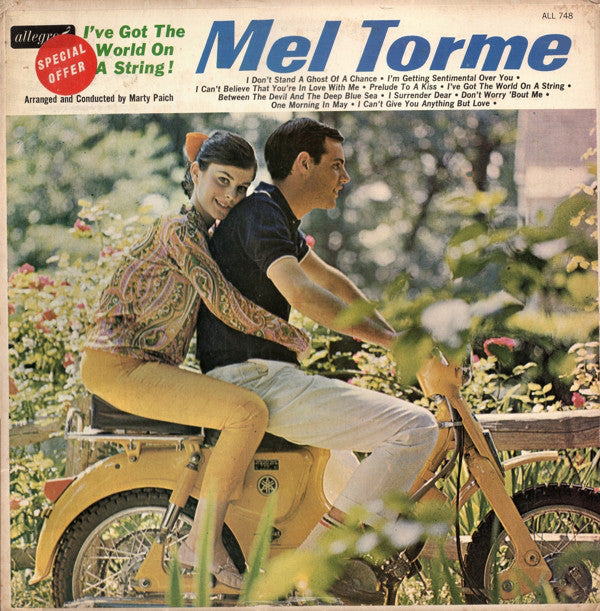 Mel Tormé : I've Got The World On A String ! (LP, Album)