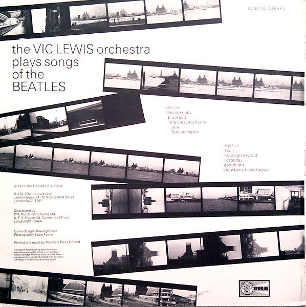 Vic Lewis And His Orchestra : Plays The Songs Of The Beatles  (LP, Album)