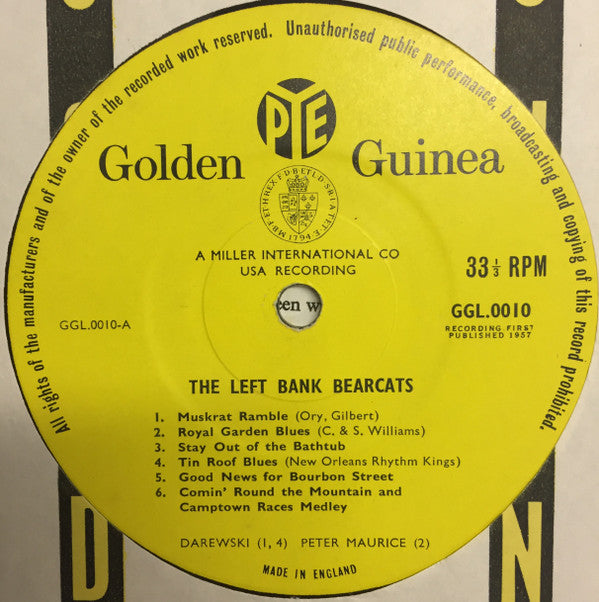 The Left Bank Bearcats : The Left Bank Bearcats In Hi-Fi! (LP, Album)