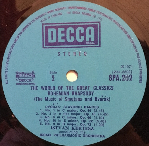 Israel Philharmonic Orchestra : Bohemian Rhapsody (LP, RE)