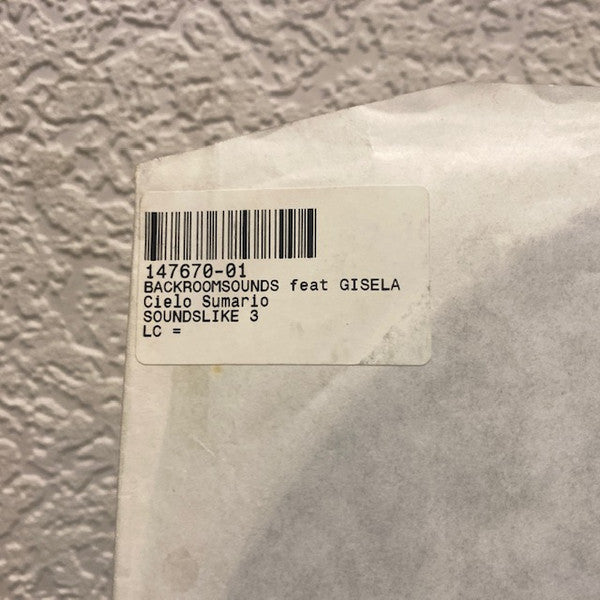 Backroomsounds : Cielo Sumario (12", Promo, W/Lbl)