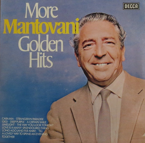 Mantovani And His Orchestra : More Mantovani Golden Hits (LP)