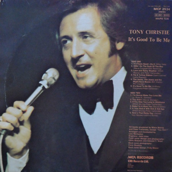 Tony Christie : It's Good To Be Me (LP, Album)