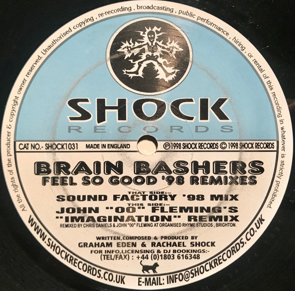 Brain Bashers : Feel So Good ('98 Remixes) (12")