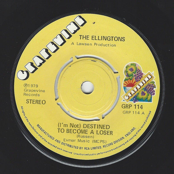 The Ellingtons / The Millionaires (23) : (I'm Not) Destined To Become A Loser / You've Got To Love Your Baby (7", Single)