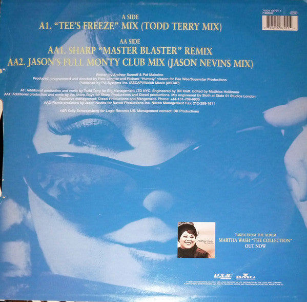 Martha Wash : Catch The Light (12", Single)