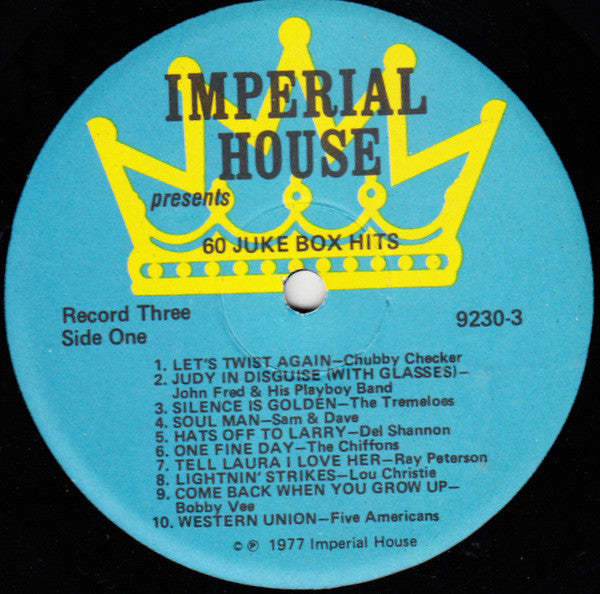 Various : 60 Juke Box Hits (3xLP, Comp)
