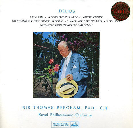 Frederick Delius - Sir Thomas Beecham, Royal Philharmonic Orchestra : Brigg Fair, Etc. (LP, red)
