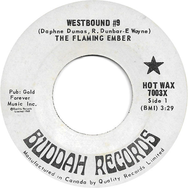 Flaming Ember : Westbound #9 / Why Don't You Stay (7")