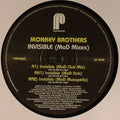 The Monkey Brothers : Invisible (MoD Mixes) (12")