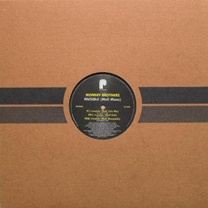 The Monkey Brothers : Invisible (MoD Mixes) (12")
