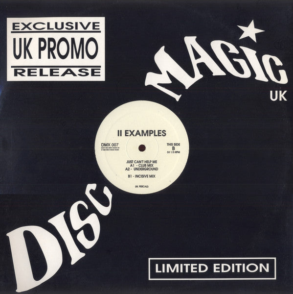 II Examples* : Just Can't Help Me (12", Ltd, Promo)