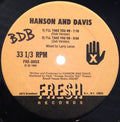 Hanson & Davis : I'll Take You On / Hungry For Your Love / Hold On To Yesterday (12", EP, M/Print)