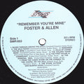 Foster & Allen : Remember You're Mine (LP, Comp)