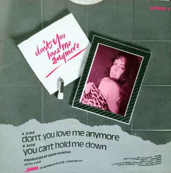 Lynda Hayes : Don't You Love Me Anymore (7")