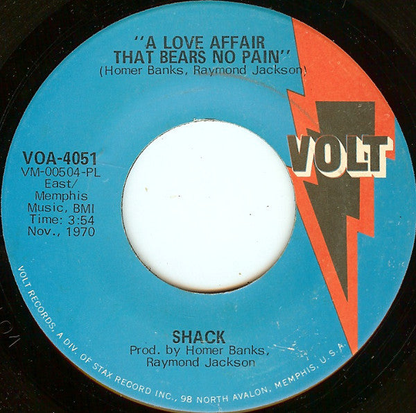 Shack (2) : Too Many Lovers (7", Single, PL )