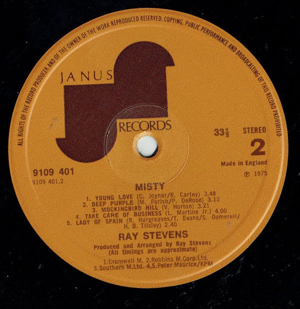 Ray Stevens : Misty (LP, Album)