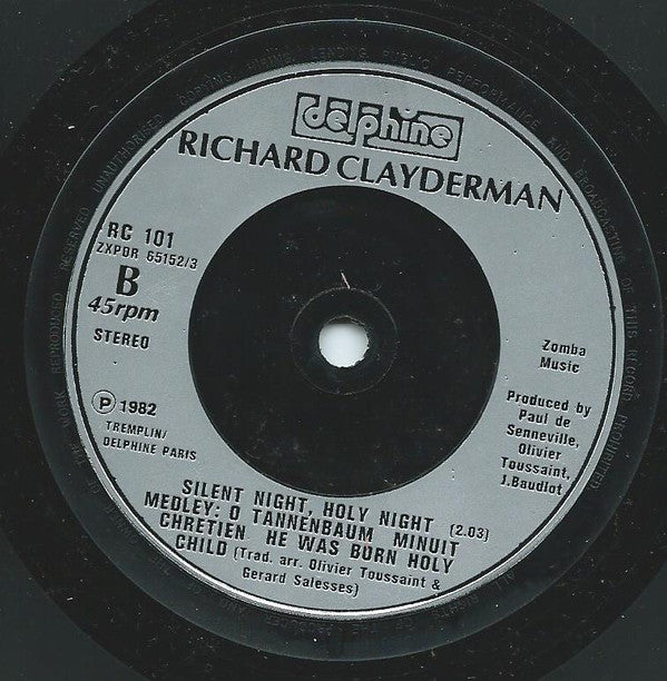 Richard Clayderman : Ballad For Adeline (7")