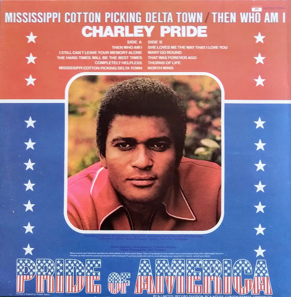 Charley Pride : Pride Of America (LP, Album)
