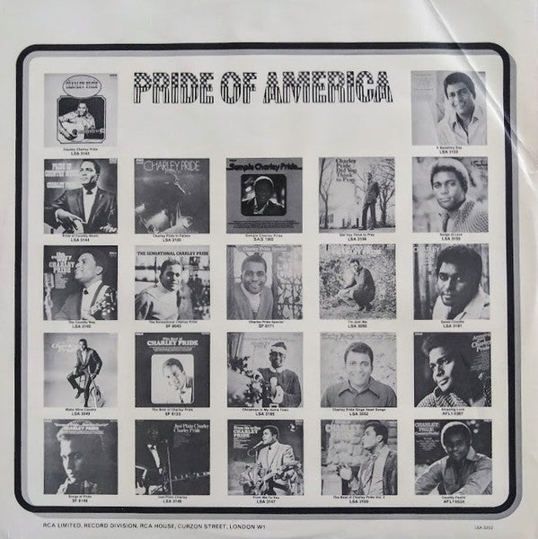 Charley Pride : Pride Of America (LP, Album)