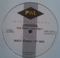 Johnna : Do What You Feel (12", Promo)