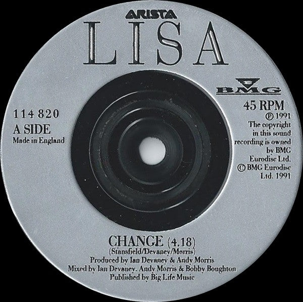 Lisa Stansfield : Change (7", Single, Sil)