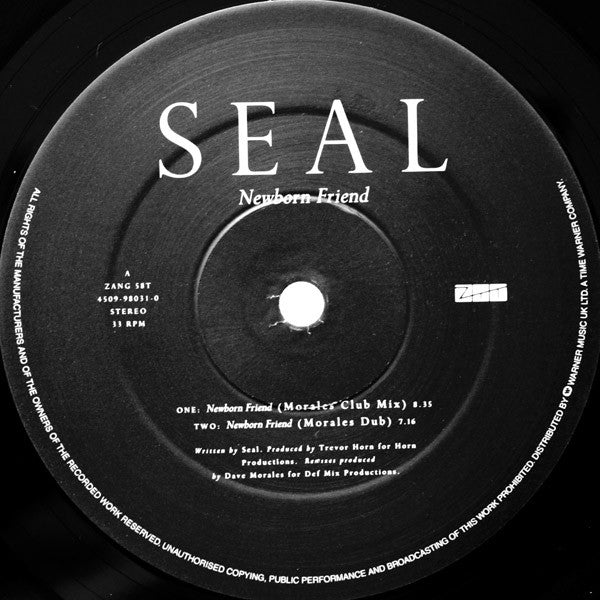 Seal : Newborn Friend (12", Single)